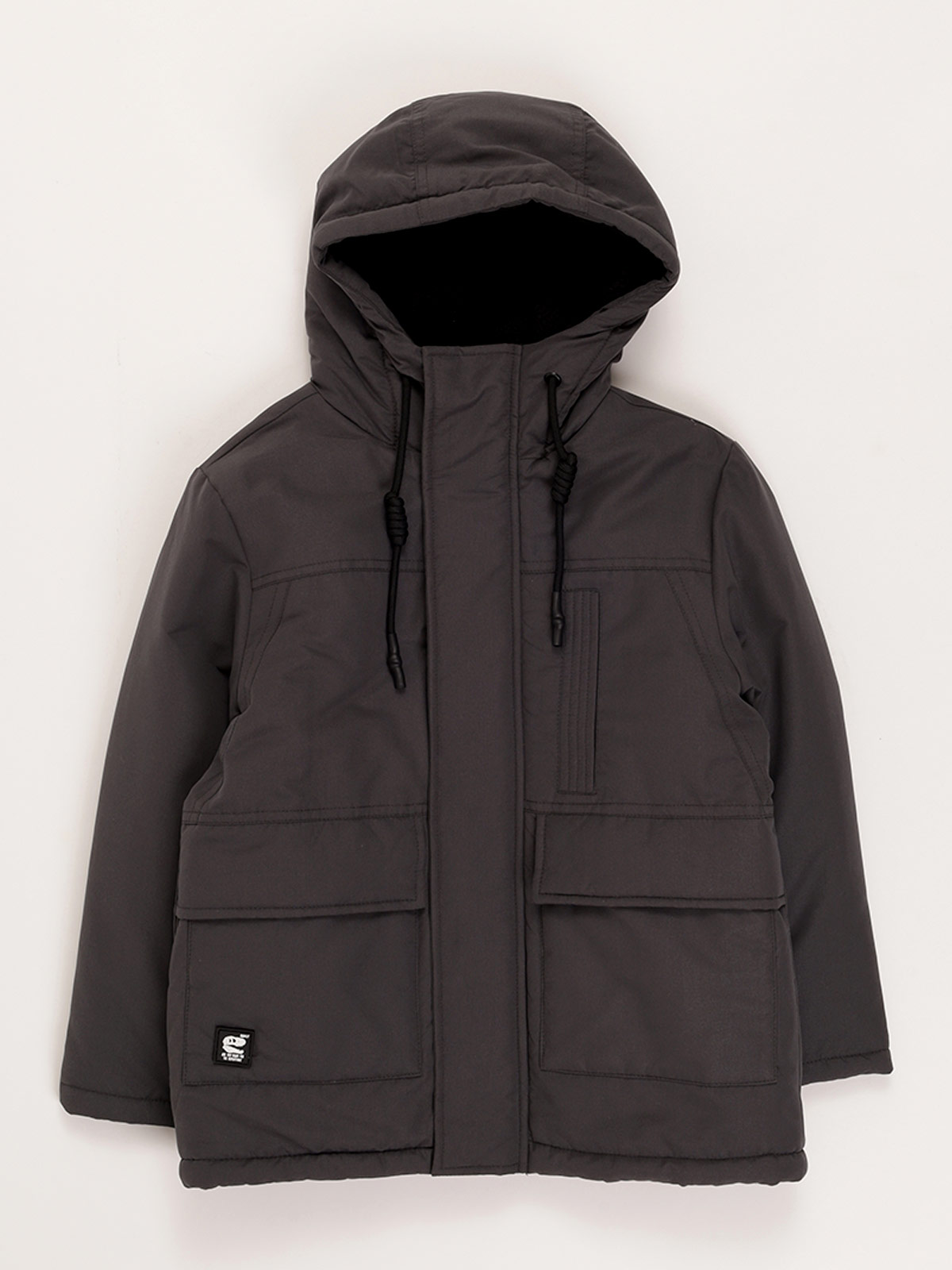 CASACA CON FORRO CORAL FLEECE NIÑO HARVEST - 1