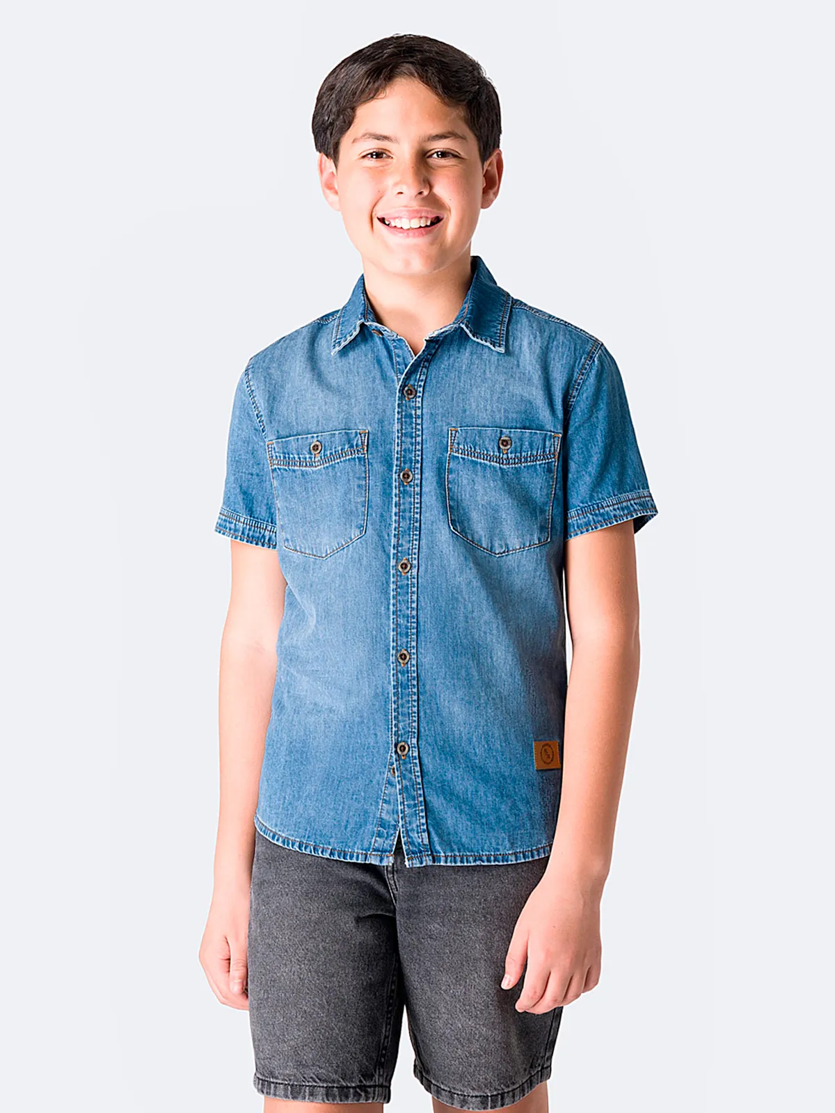 CAMISA MANGA CORTA NIÑO PIONIER RODRIGOH - 2