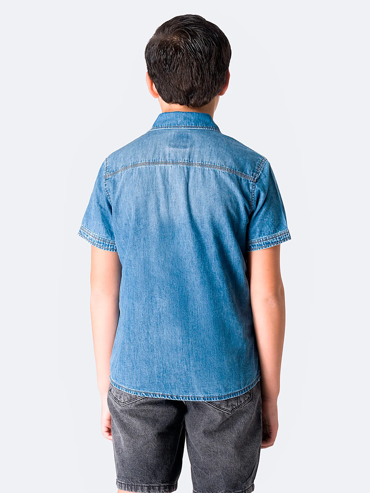CAMISA MANGA CORTA NIÑO PIONIER RODRIGOH - 3
