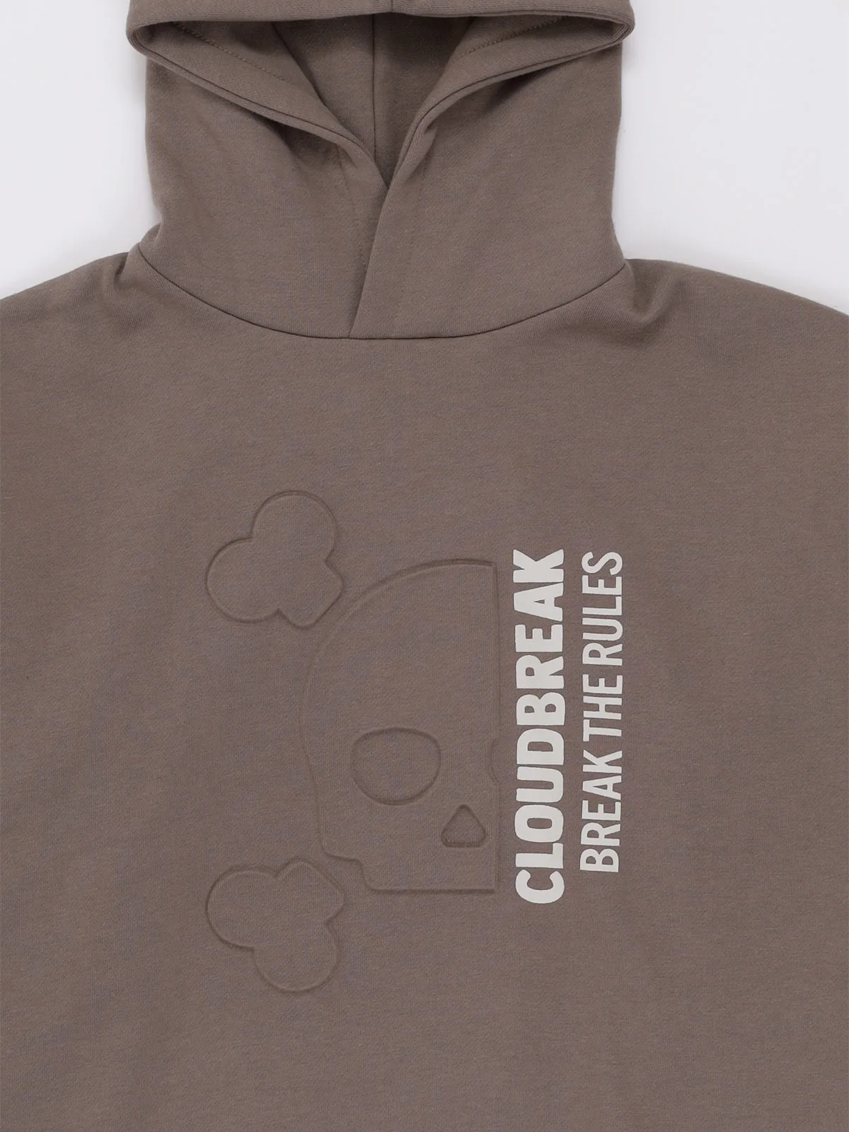 POLERA FRANELA CON CAPUCHA NIÑO CLOUDBREAK - 3