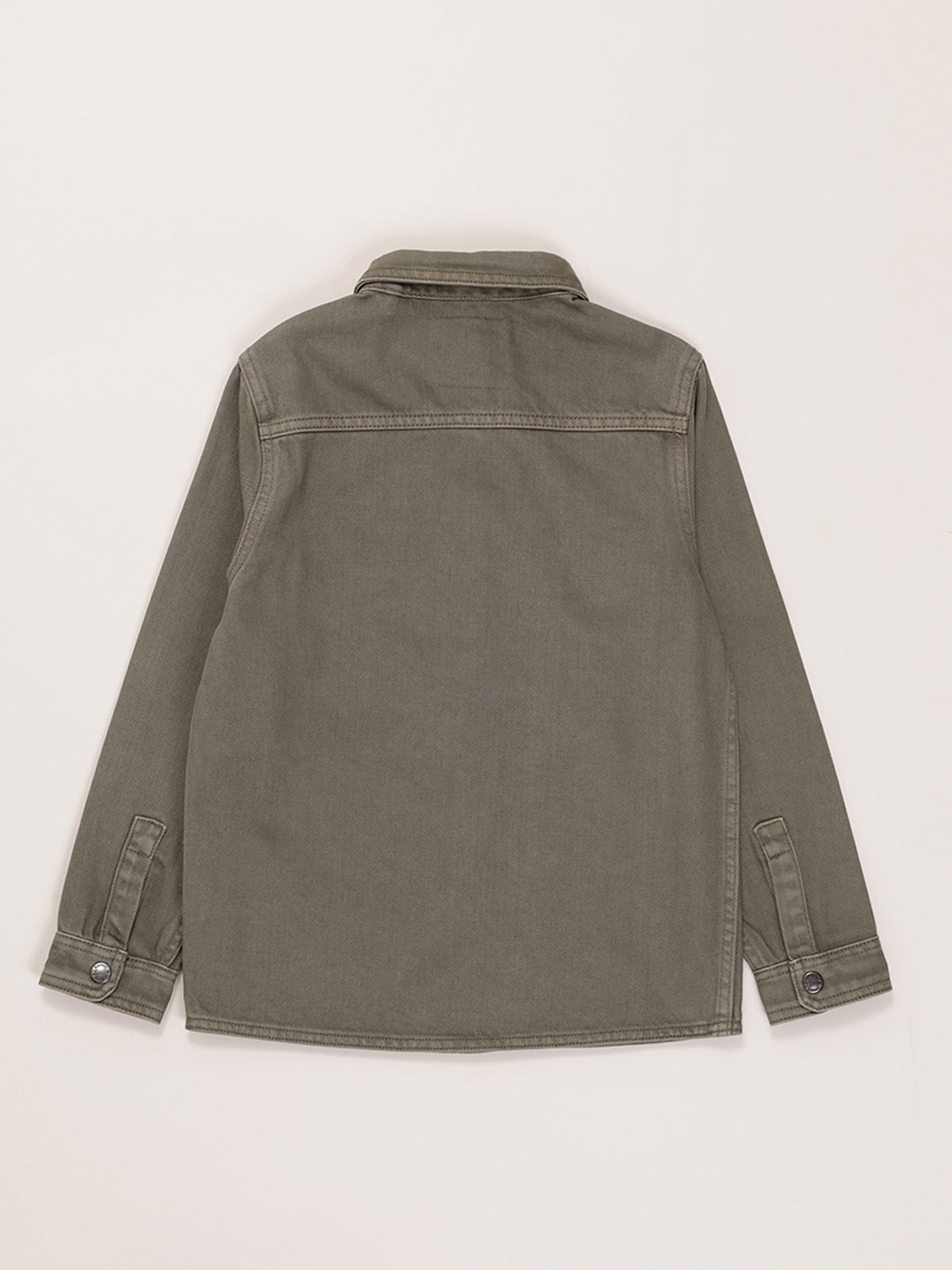 CAMISA MANGA LARGA DENIM ALGODÓN NIÑO HARVEST - 2