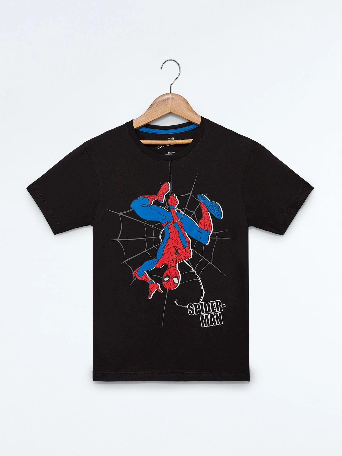 CONJUNTO ALGODÓN NEGRO SPIDERMAN PARA NIÑO - 2
