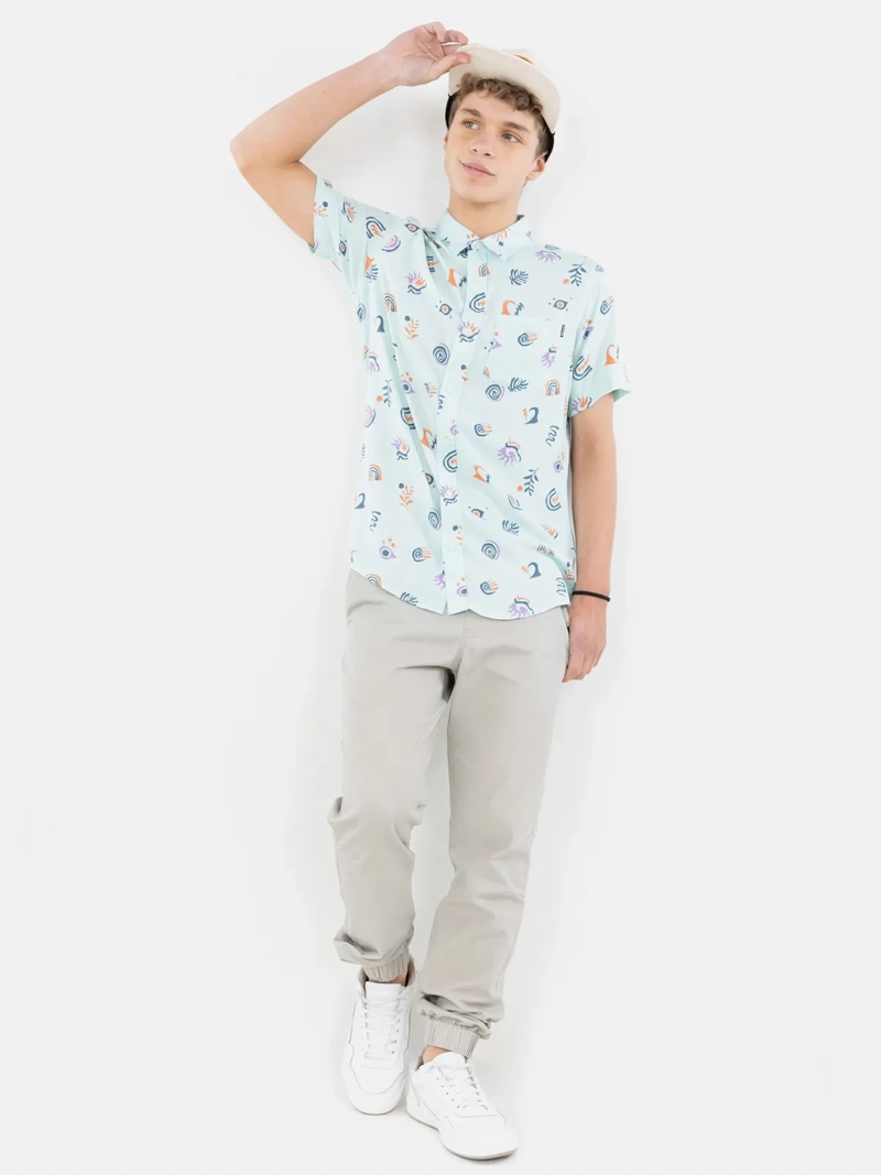 CAMISA MANGA CORTA NIÑO MAUI AND SONS 5C922 - 1