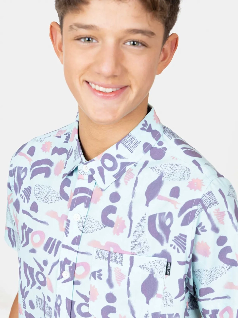 CAMISA MANGA CORTA NIÑO MAUI AND SONS 5C929 - 4