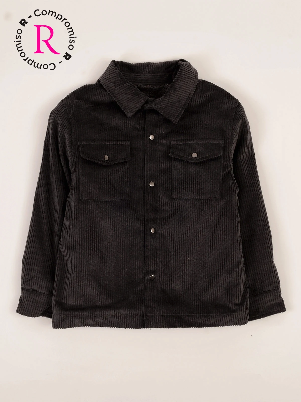 CASACA CORDUROY CON FORRO SHERPA NIÑO HARVEST - 1
