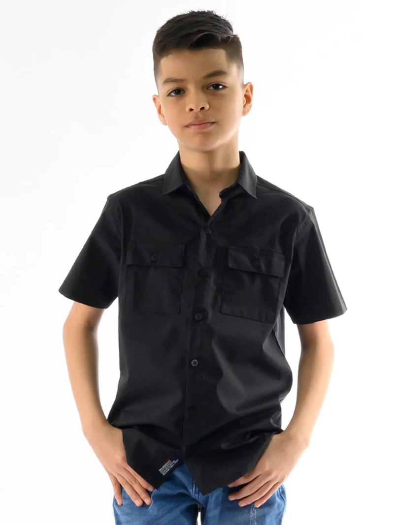 CAMISA MANGA CORTA NIÑO WOALLANCE NEW DENVER - 2