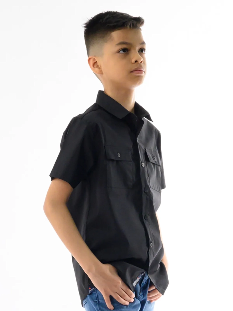 CAMISA MANGA CORTA NIÑO WOALLANCE NEW DENVER - 4