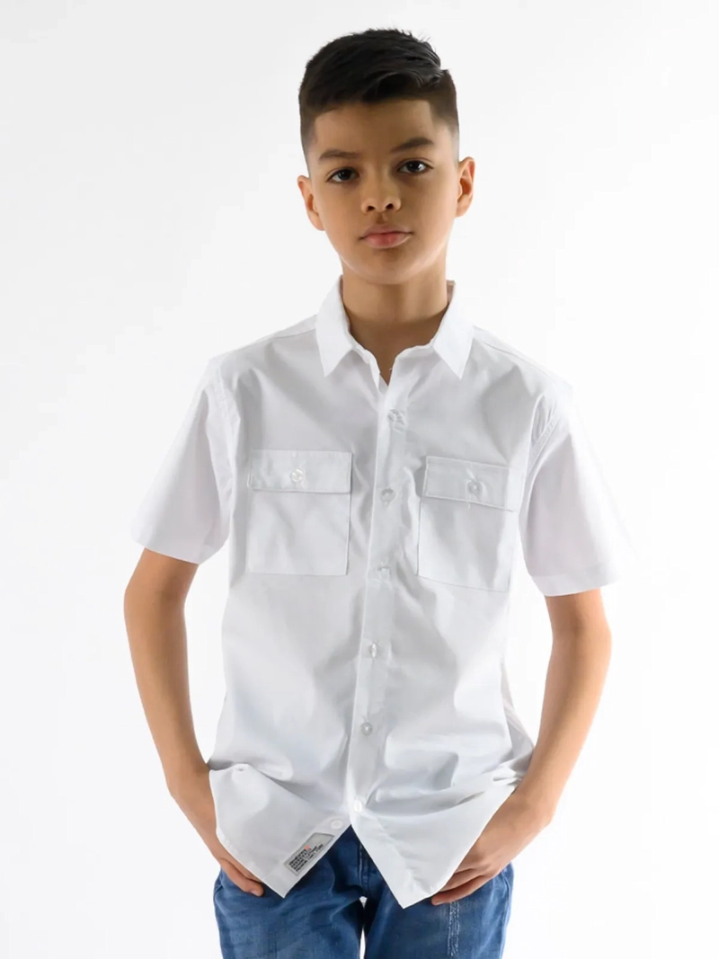 CAMISA MANGA CORTA NIÑO WOALLANCE NEW DENVER - 2