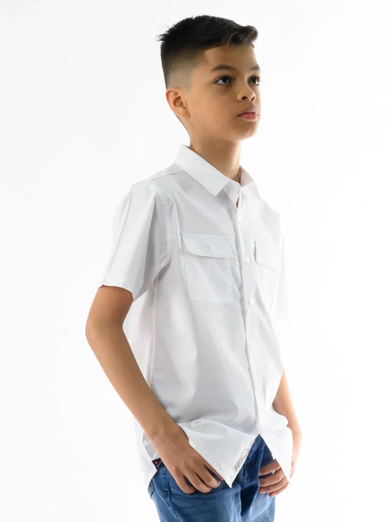 CAMISA MANGA CORTA NIÑO WOALLANCE NEW DENVER - 4