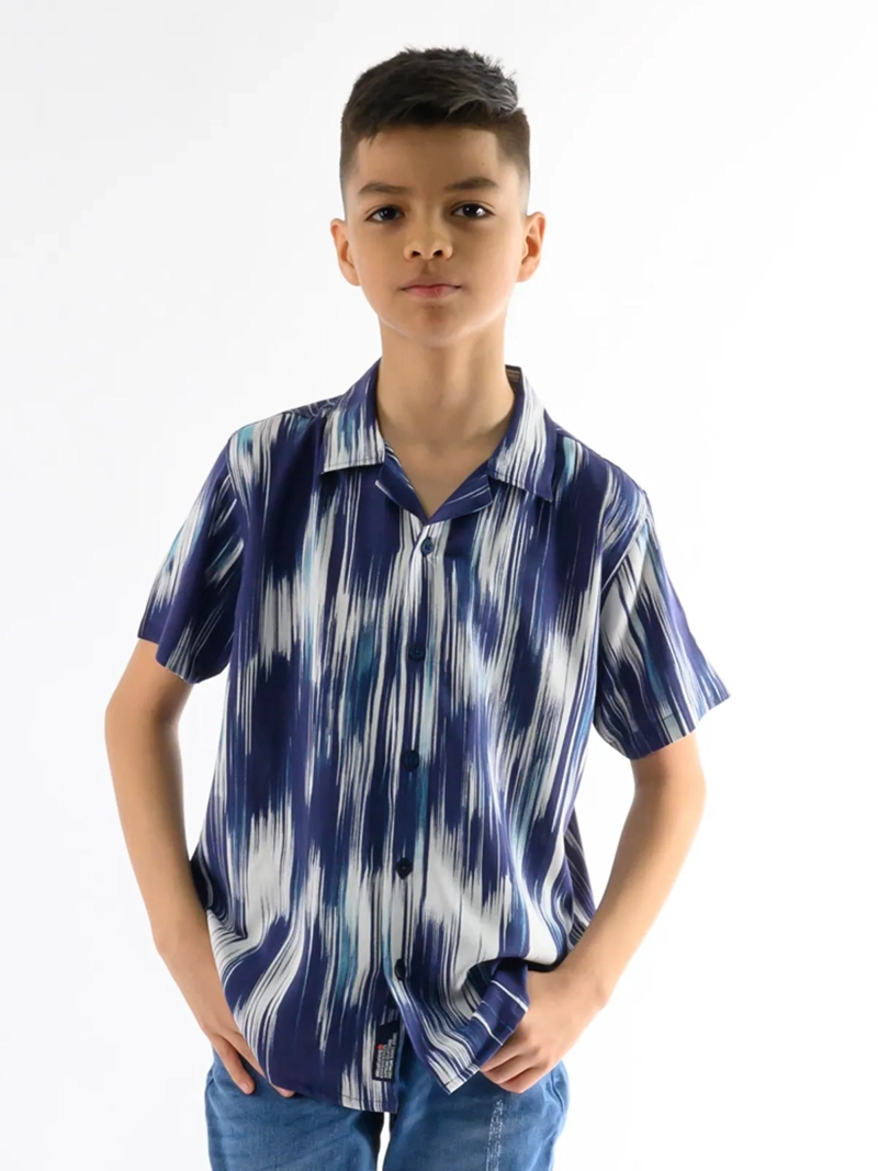 CAMISA MANGA CORTA NIÑO WOALLANCE NEW CHARLOTTE - 2