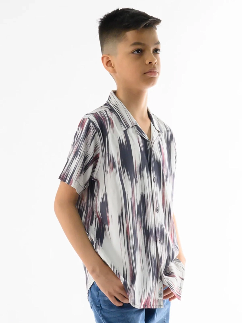 CAMISA MANGA CORTA NIÑO WOALLANCE NEW CHARLOTTE - 4