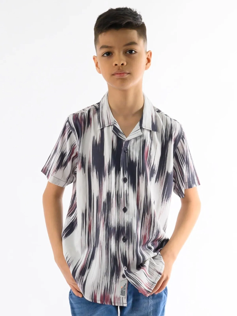 CAMISA MANGA CORTA NIÑO WOALLANCE NEW CHARLOTTE - 2
