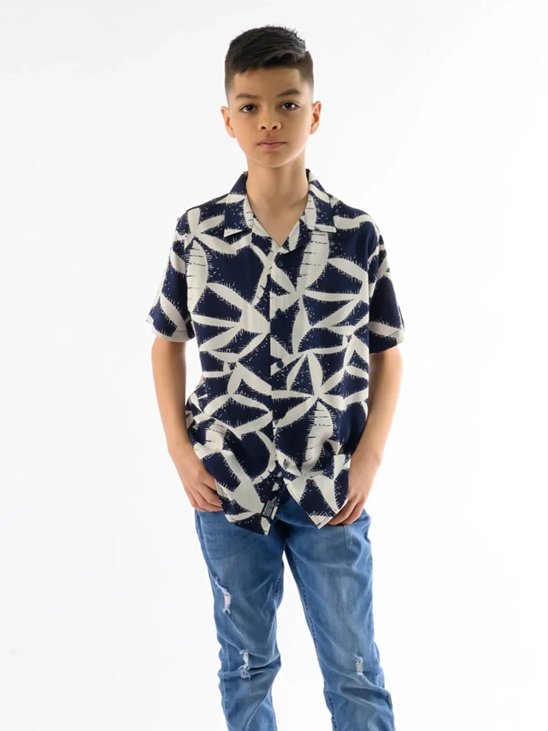 CAMISA MANGA CORTA NIÑO WOALLANCE NEW REFLEX - 1