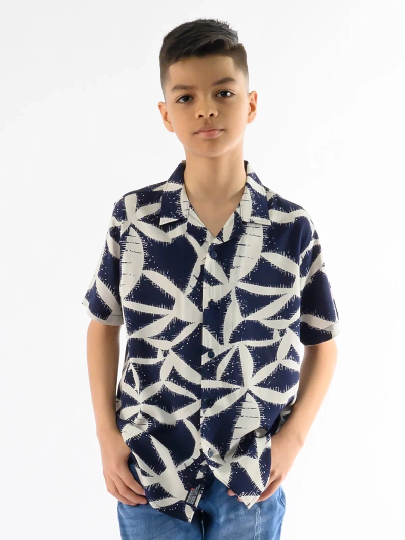 CAMISA MANGA CORTA NIÑO WOALLANCE NEW REFLEX - 2
