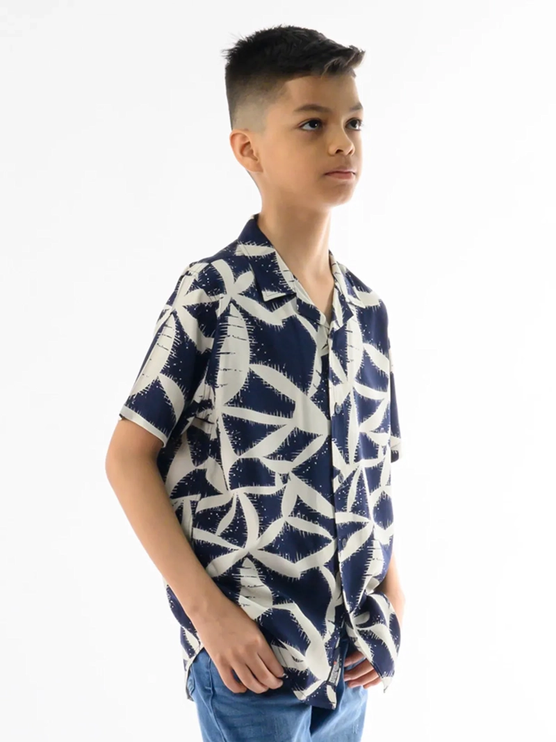 CAMISA MANGA CORTA NIÑO WOALLANCE NEW REFLEX - 4