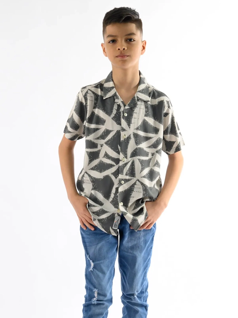 CAMISA MANGA CORTA NIÑO WOALLANCE NEW REFLEX - 1