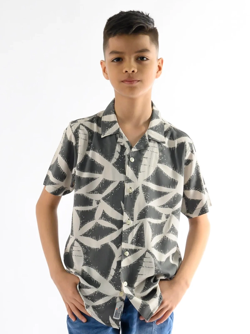 CAMISA MANGA CORTA NIÑO WOALLANCE NEW REFLEX - 2