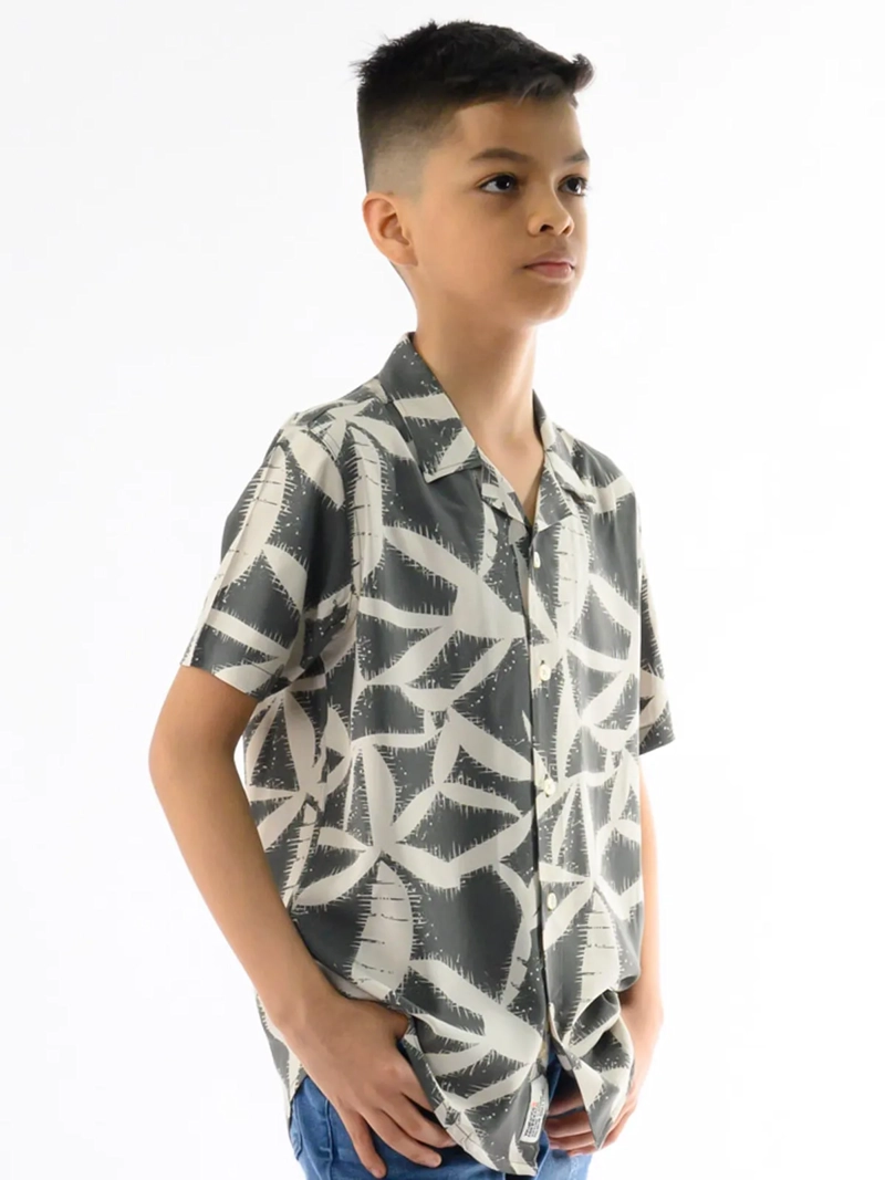 CAMISA MANGA CORTA NIÑO WOALLANCE NEW REFLEX - 4