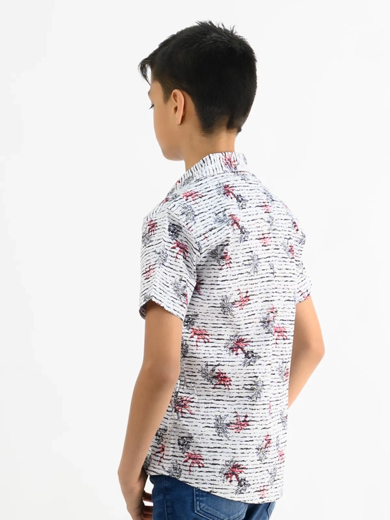 CAMISA MANGA CORTA NIÑO WOALLANCE NEW 80-DG3182 I2 - 4