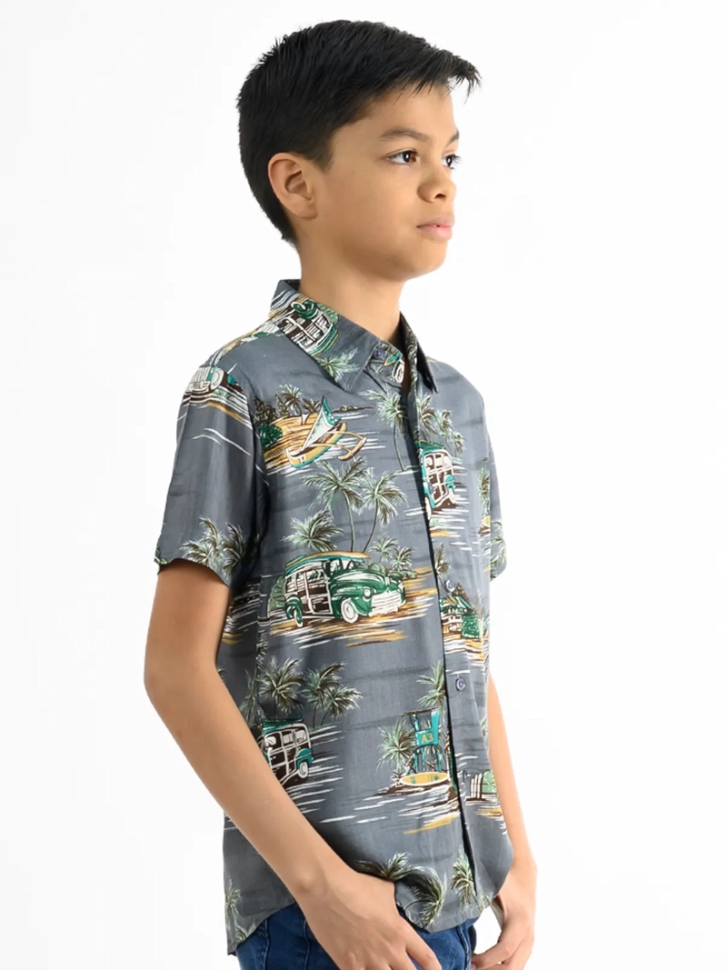 CAMISA MANGA CORTA NIÑO WOALLANCE NEW 80-DG10067 I - 3