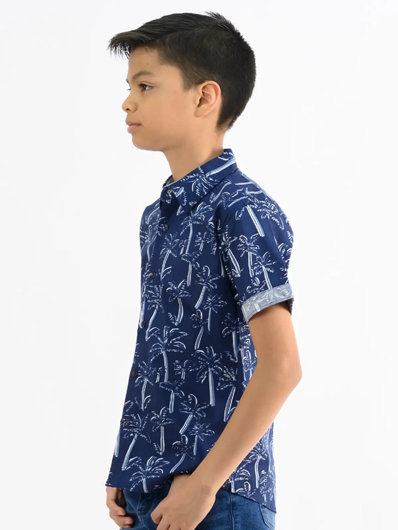 CAMISA MANGA CORTA NIÑO WOALLANCE NEW 80-DG3185 I2 - 3