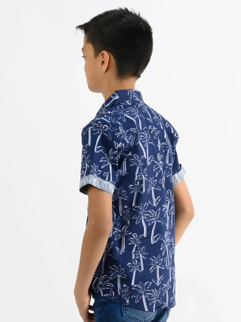CAMISA MANGA CORTA NIÑO WOALLANCE NEW 80-DG3185 I2 - 4