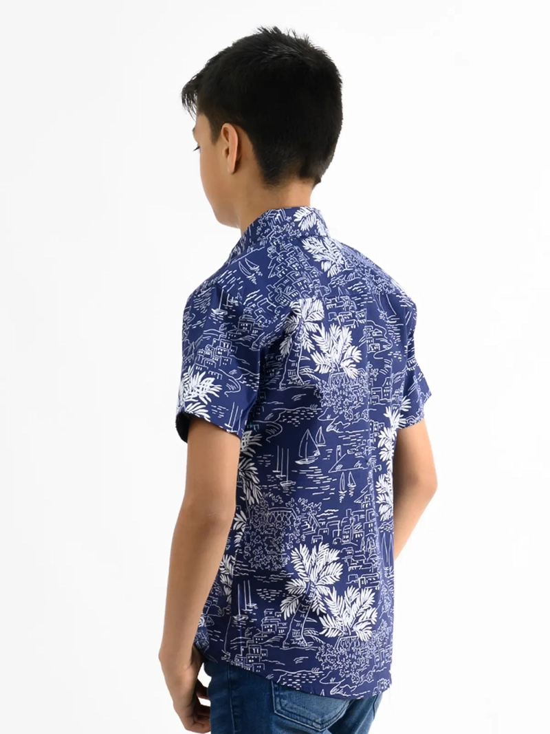 CAMISA MANGA CORTA NIÑO WOALLANCE NEW 80-DG3058 I2 - 4