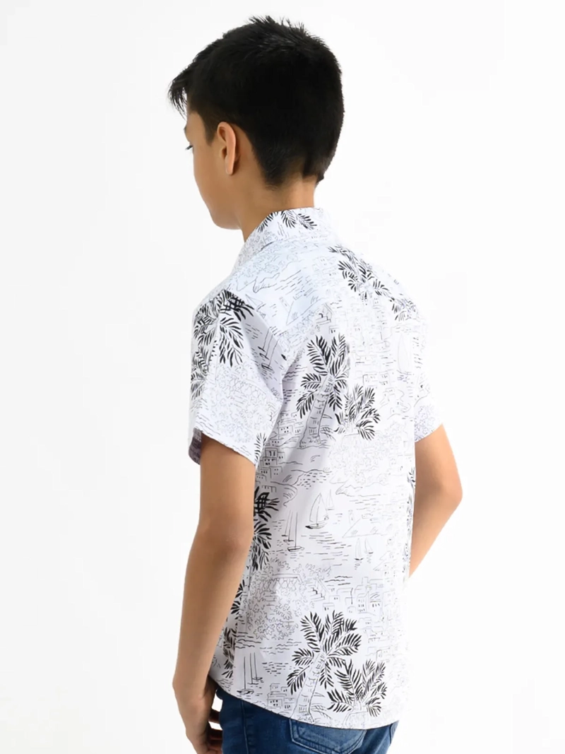 CAMISA MANGA CORTA NIÑO WOALLANCE NEW 80-DG10069 I - 4