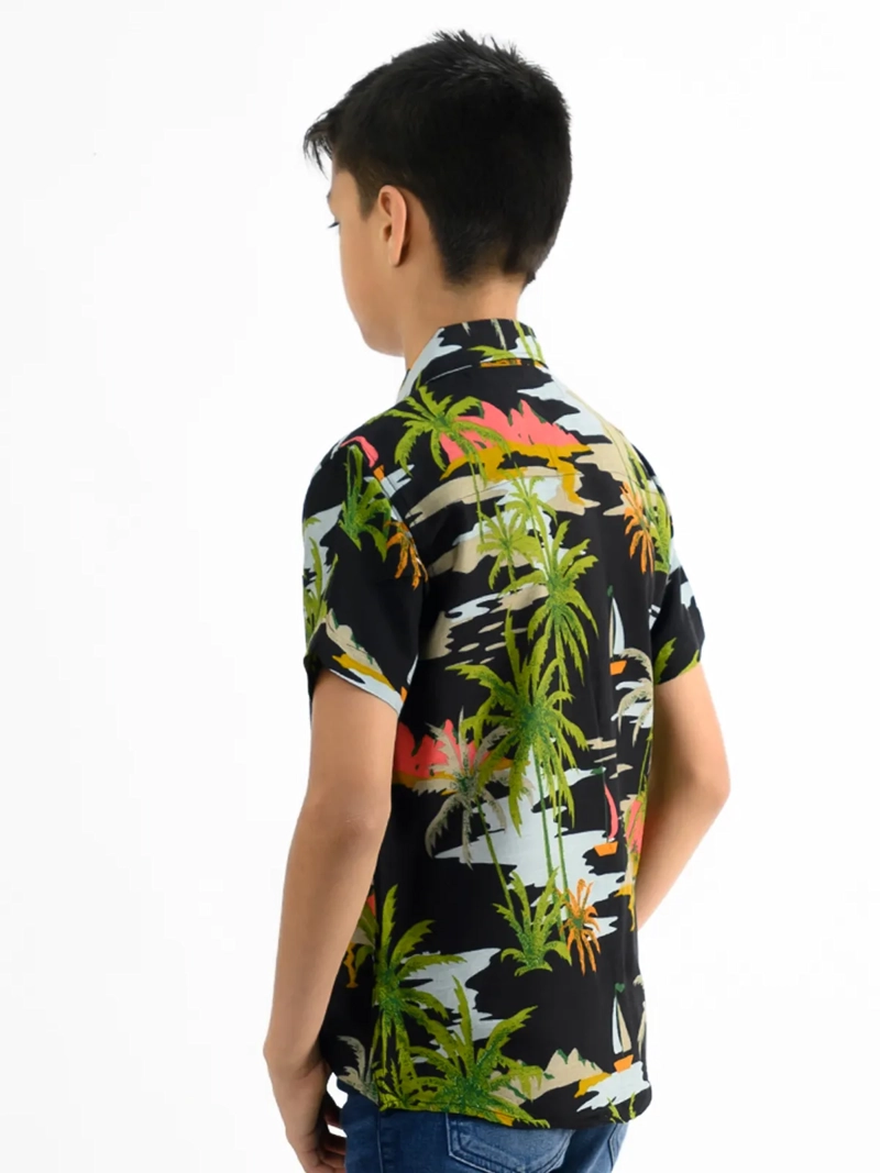 CAMISA MANGA CORTA NIÑO WOALLANCE NEW 80-DG10069 I - 5