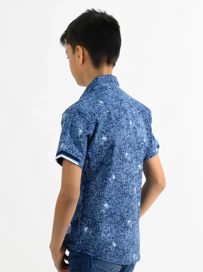 CAMISA MANGA CORTA NIÑO WOALLANCE NEW 80-DG3176 I2 - 4
