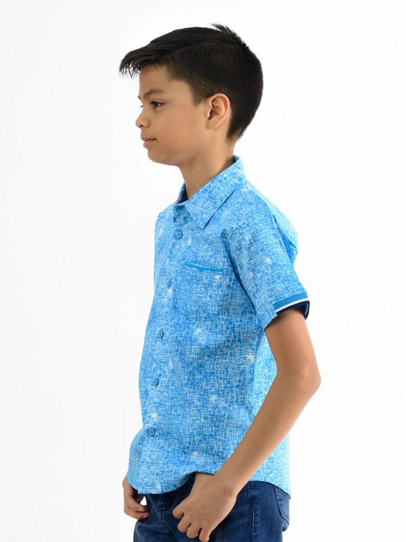 CAMISA MANGA CORTA NIÑO WOALLANCE NEW 80-DG3176 I2 - 3