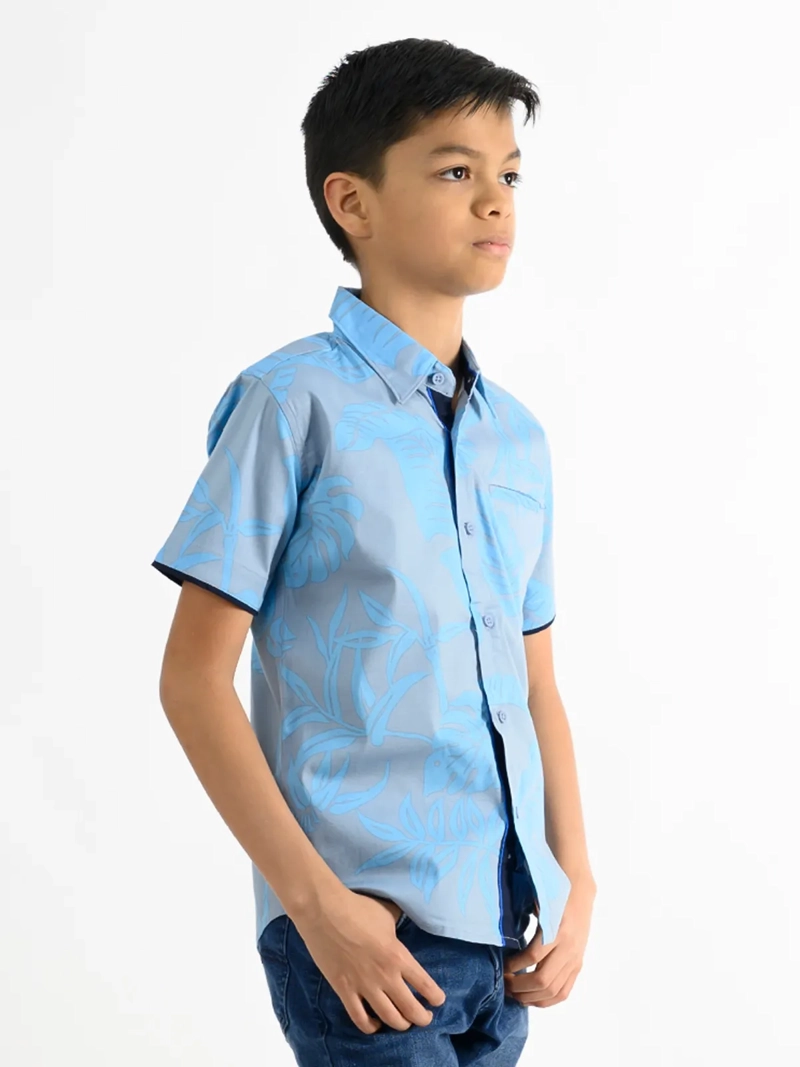 CAMISA MANGA CORTA NIÑO WOALLANCE NEW 80-DG3197 I2 - 3