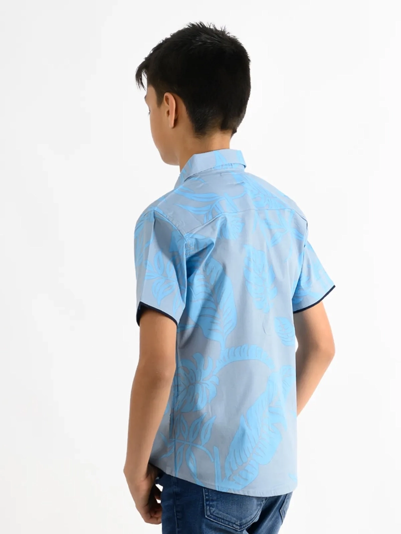 CAMISA MANGA CORTA NIÑO WOALLANCE NEW 80-DG3197 I2 - 4