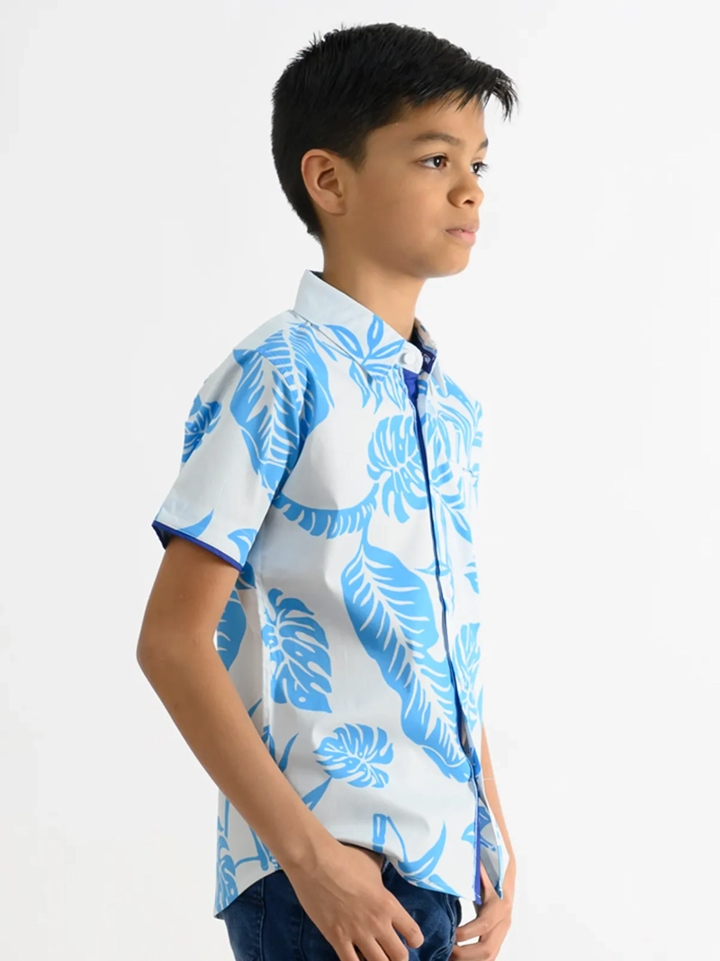 CAMISA MANGA CORTA NIÑO WOALLANCE NEW 80-DG3197 I2 - 2