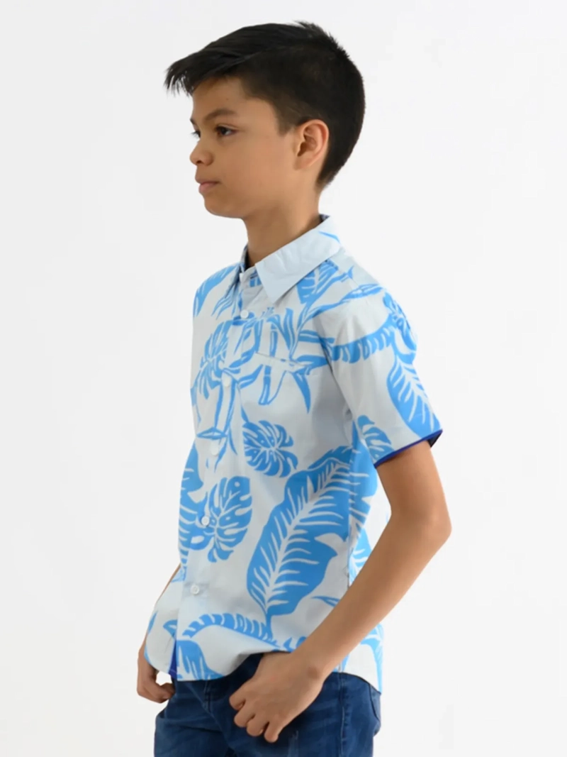 CAMISA MANGA CORTA NIÑO WOALLANCE NEW 80-DG3197 I2 - 3