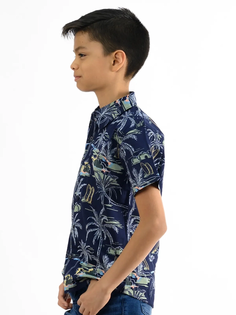 CAMISA MANGA CORTA NIÑO WOALLANCE NEW 80-DG2881 I2 - 3