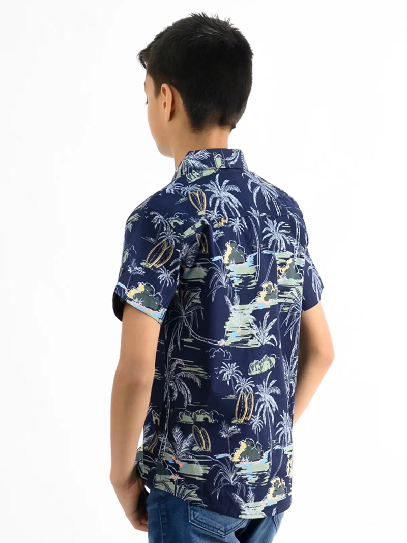 CAMISA MANGA CORTA NIÑO WOALLANCE NEW 80-DG2881 I2 - 4