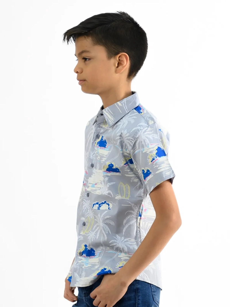 CAMISA MANGA CORTA NIÑO WOALLANCE NEW 80-DG2881 I2 - 3