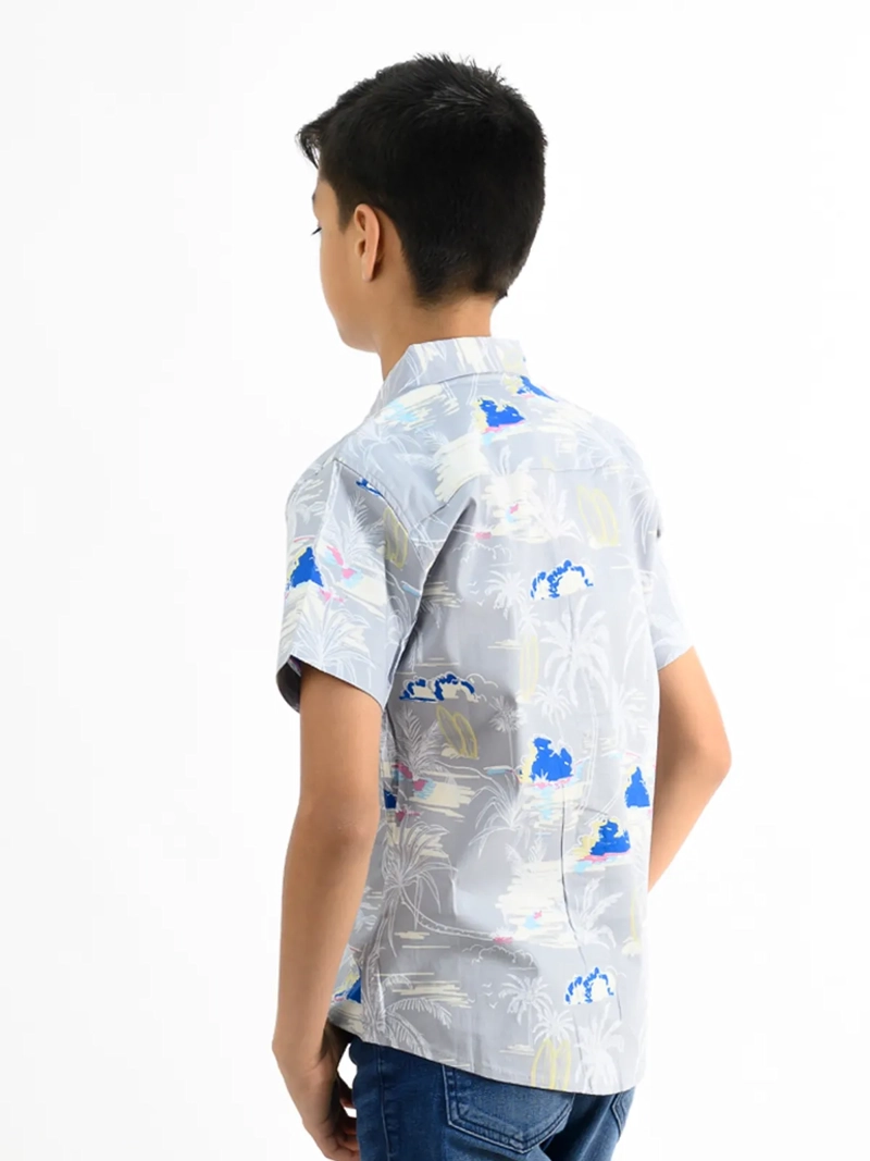 CAMISA MANGA CORTA NIÑO WOALLANCE NEW 80-DG2881 I2 - 4