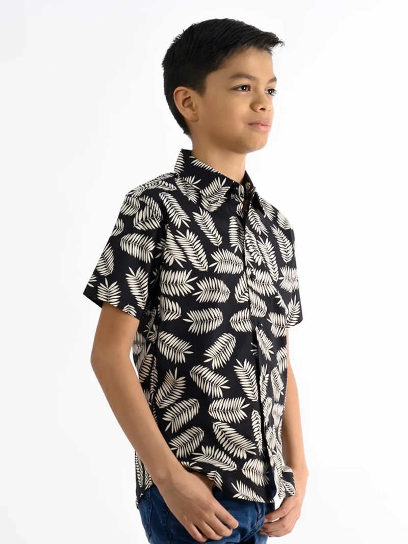 CAMISA MANGA CORTA NIÑO WOALLANCE NEW 80-DG2934 I2 - 4