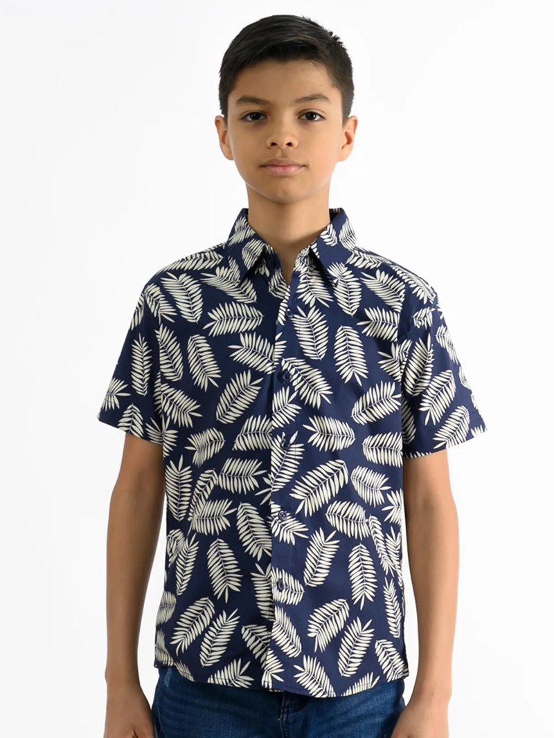 CAMISA MANGA CORTA NIÑO WOALLANCE NEW 80-DG2934 I2 - 1