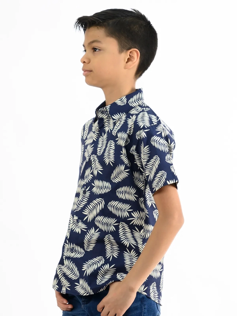 CAMISA MANGA CORTA NIÑO WOALLANCE NEW 80-DG2934 I2 - 4