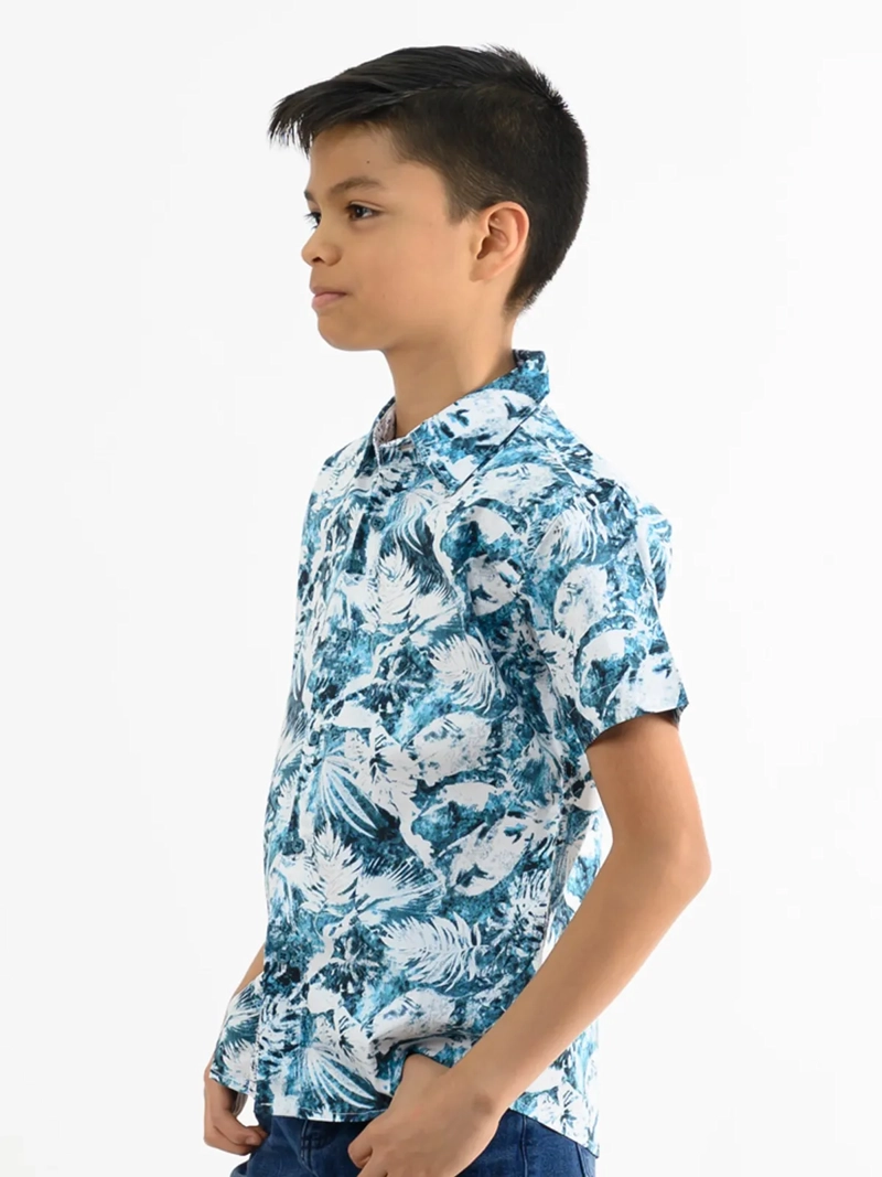 CAMISA MANGA CORTA NIÑO WOALLANCE NEW 80-DG3313 I2 - 2