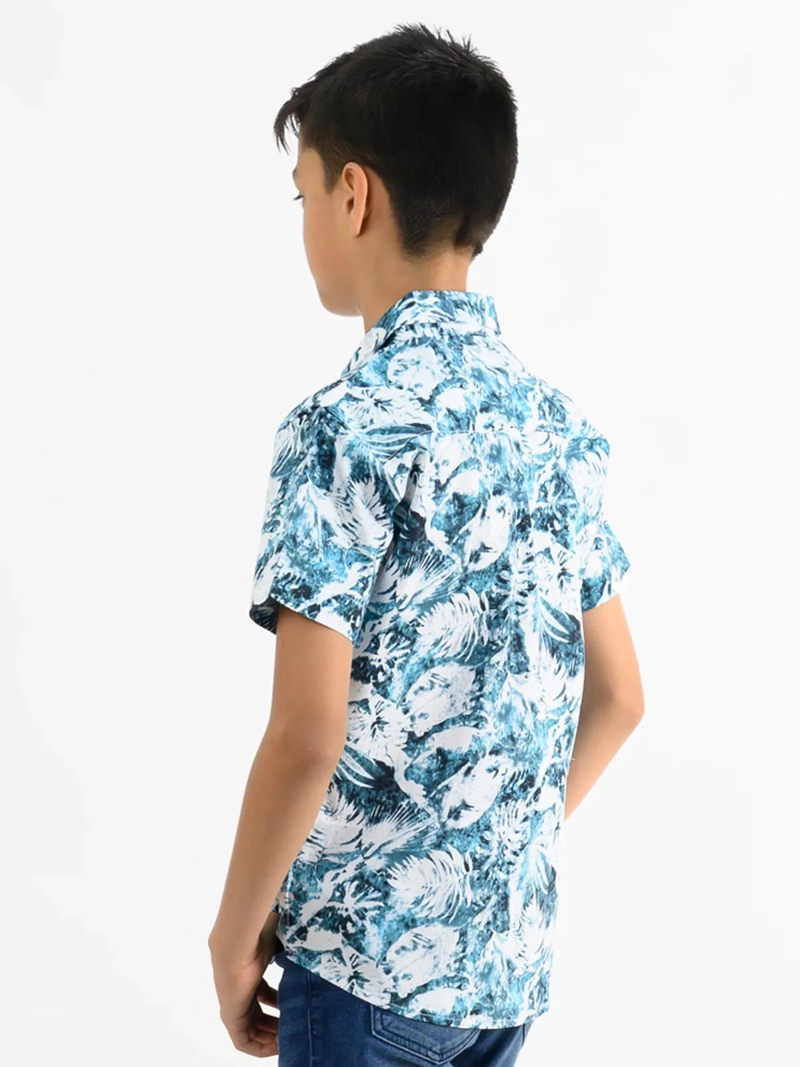 CAMISA MANGA CORTA NIÑO WOALLANCE NEW 80-DG3313 I2 - 4