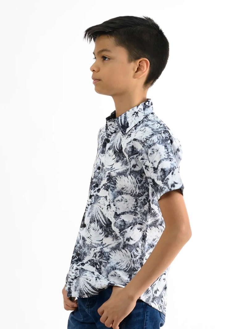 CAMISA MANGA CORTA NIÑO WOALLANCE NEW 80-DG3313 I2 - 2