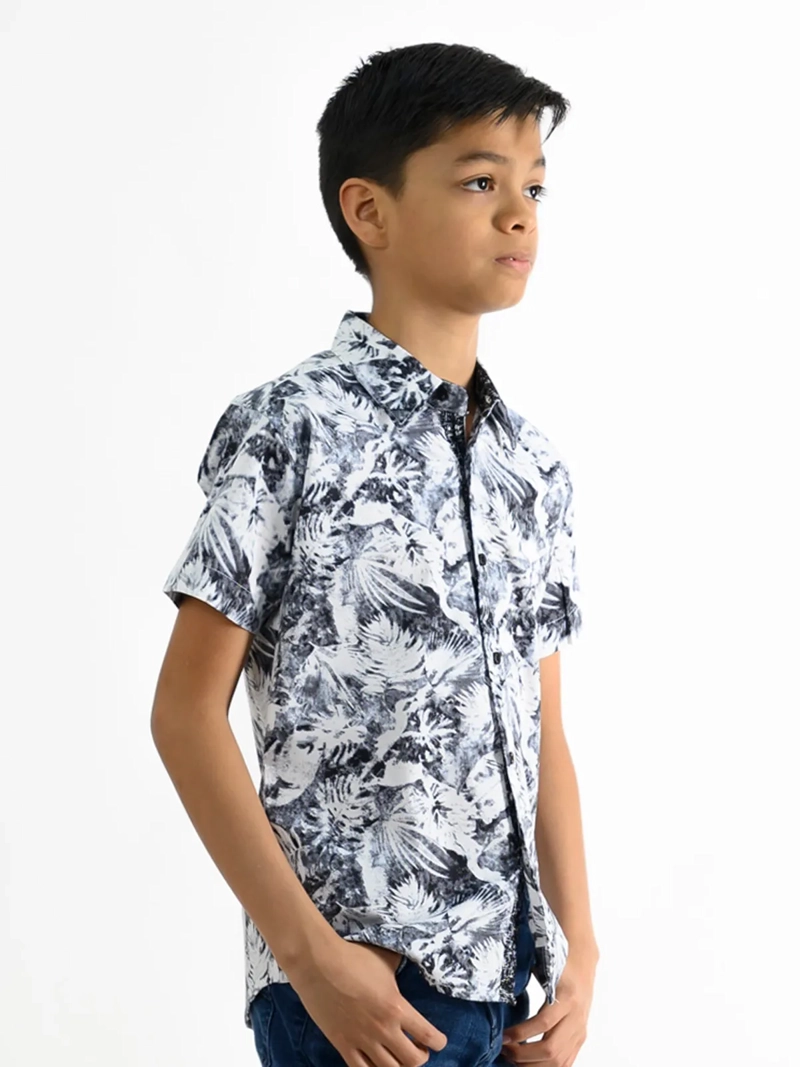 CAMISA MANGA CORTA NIÑO WOALLANCE NEW 80-DG3313 I2 - 3