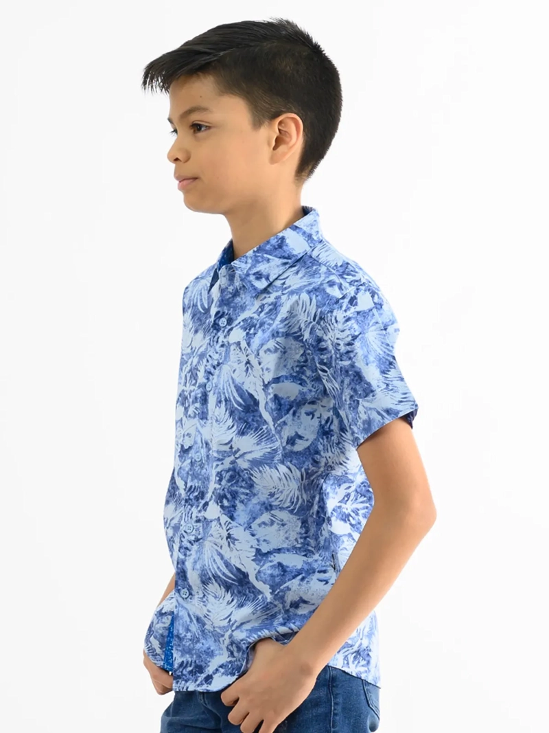 CAMISA MANGA CORTA NIÑO WOALLANCE NEW 80-DG3313 I2 - 2