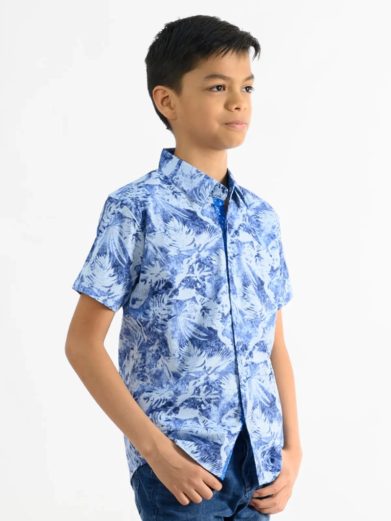 CAMISA MANGA CORTA NIÑO WOALLANCE NEW 80-DG3313 I2 - 3