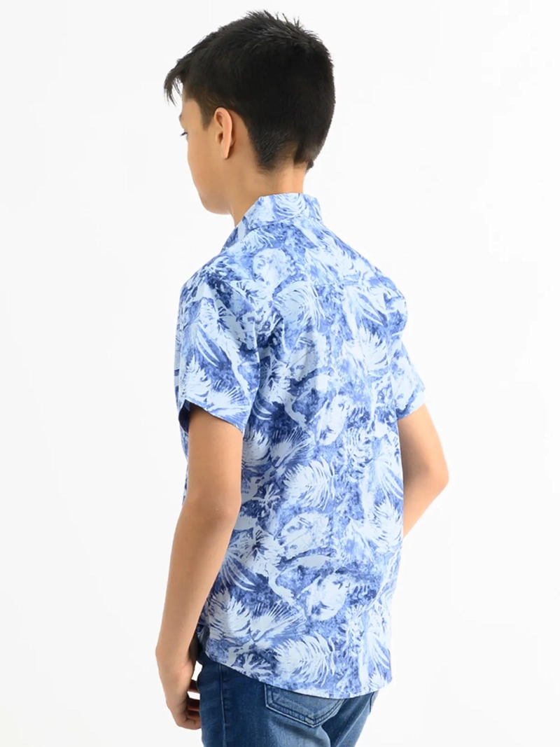 CAMISA MANGA CORTA NIÑO WOALLANCE NEW 80-DG3313 I2 - 4