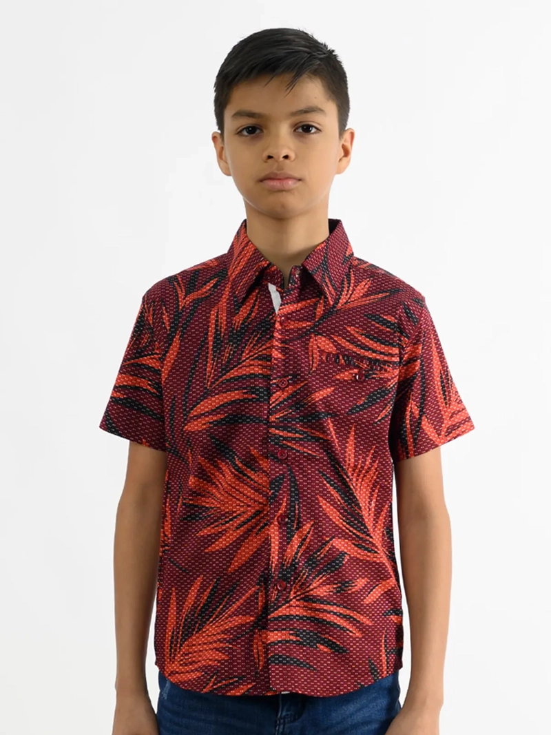 CAMISA MANGA CORTA NIÑO WOALLANCE NEW 80-DG2889 I2 - 2